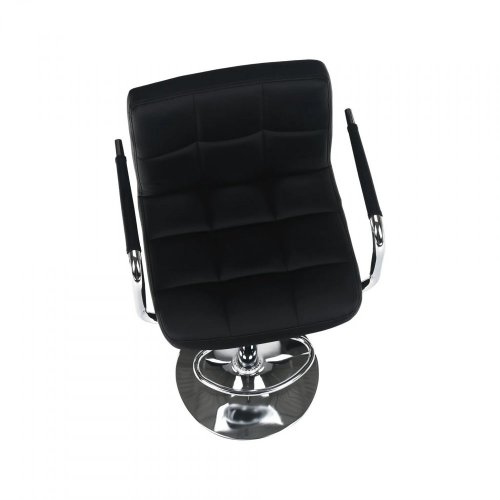 Barová stolička LEORA 2 NEW - BAREVNÁ VARIANTA: Čierna