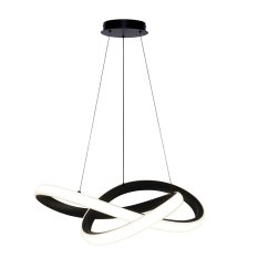 SPLOT lampa wisząca czarny 28W LED 3000, 4000, 6000K osłonka biała