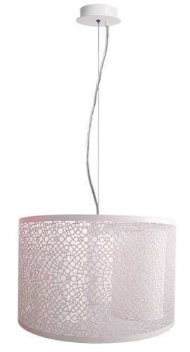 Závesná stropná lampa 3X40W E14 biela MADRAS