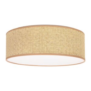 SFONDO 1 stropná lampa 38 cm biela 2x40W E27 liberica tienidlo