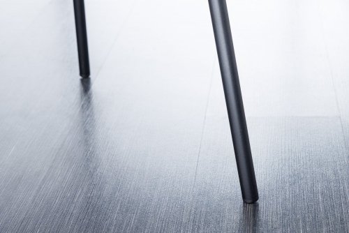 Jídelní židle 2 ks CHRYSAOR TEDDY Dekorhome - BAREVNÁ VARIANTA: Černá / světle šedá