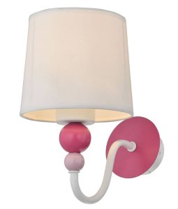 Nástenná lampa 1X60W E27 biela BEBE