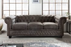 Chesterfield pohovka 3-místná MIDAS Dekorhome