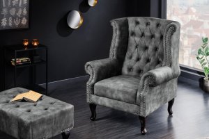 Chesterfield kreslo MIDAS Dekorhome