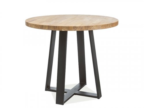 Jedálenský stôl VASCO - PRIEMER: 90 cm