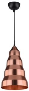 Závěsná stropní lampa Vesuvio e27 měděná