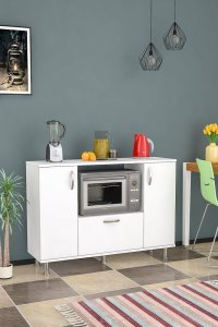 Viacúčelová skrinka Pietro - White