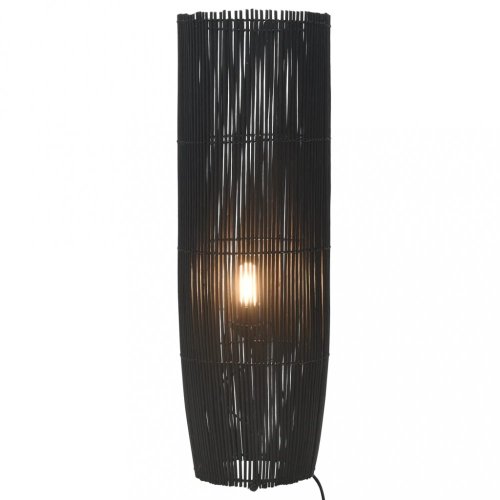 Stojací lampa černá vrba Dekorhome