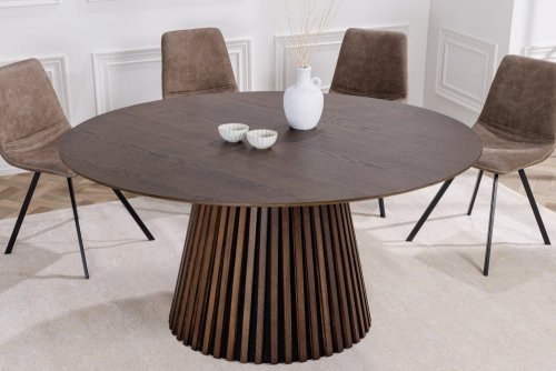Jedálenský stôl RURURA 120 cm Dekorhome - BAREVNÁ VARIANTA: Dub tmavý