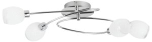Stropná lampa Gernet 4X40W G9 chróm