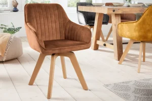 Otočné jídelní křeslo 2 ks NESTOR Dekorhome