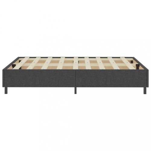 Boxspringová postel tmavě šedá Dekorhome - ROZMĚR LŮŽKA: 180 x 200 cm