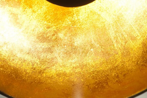 Závěsná lampa BRUSEL Dekorhome - BAREVNÁ VARIANTA: Černá / zlatá