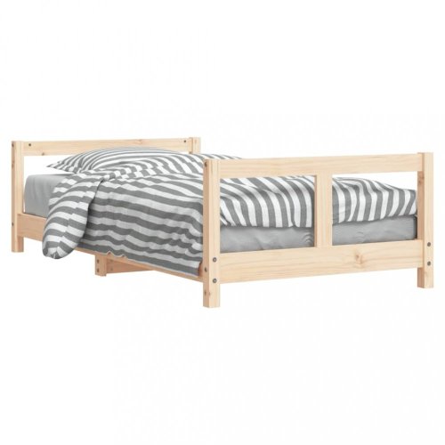 Dětská postel 80 x 160 cm masivní borové dřevo