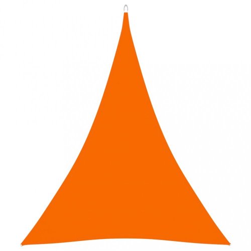 Stínící plachta trojúhelníková 4 x 5 x 5 m oxfordská látka Dekorhome - BAREVNÁ VARIANTA: Oranžová