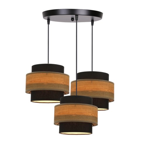Závesná lampa TWIN 3xE27