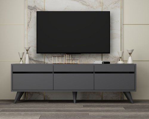 TV stolek River - Anthracite