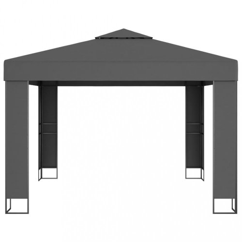 Zahradní altán s LED řetězy 3x3 m Dekorhome