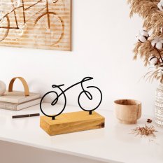 Dekorativní předmět kolo Velo - Black