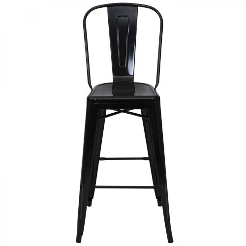 Barová židle HWC-A73 - BAREVNÁ VARIANTA: Bílá