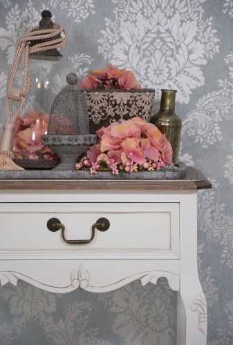 Rimini White RIW019 Nočný stolík