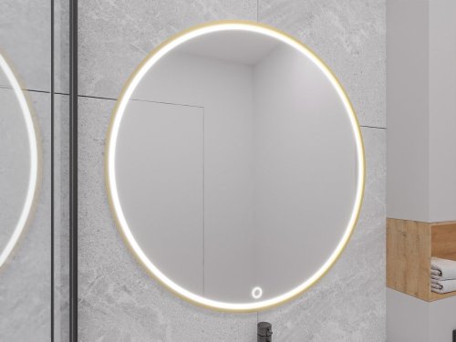 Zrcadlo GERBINIE L - PRŮMĚR: 80 cm