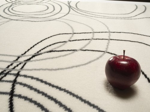 Kusový koberec Circles cream 80x150 cm