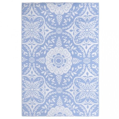 Vonkajší koberec PP modrá Dekorhome - ROZMER: 80x150 cm
