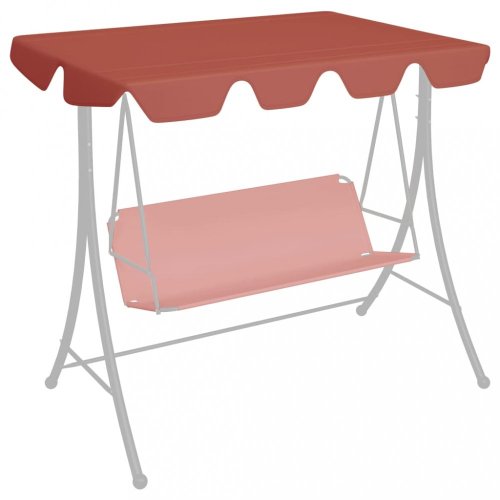 Stříška na zahradní houpačku 150/130x70/105 cm Dekorhome