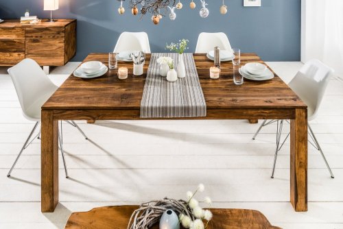 Rozkládací jídelní stůl LAMIA Dekorhome - ROZMĚR: 160-240x100x76 cm
