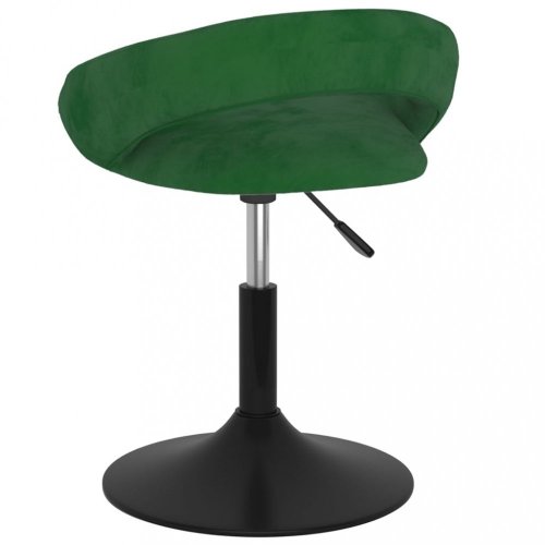 Barová židle samet / kov Dekorhome - BAREVNÁ VARIANTA: Světle zelená