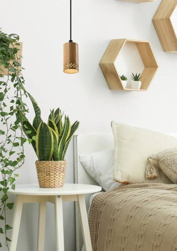 Závěsná lampa TUBO 1xGU10 10 cm