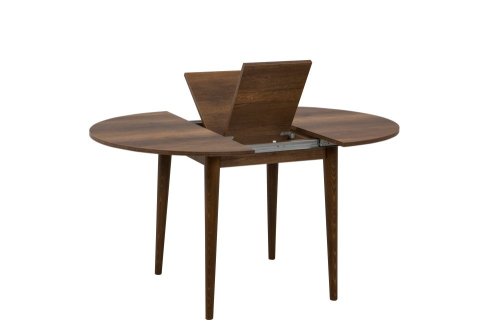Jedálenský set s rozkladacím stolom a stoličkami (3 kusy) Vina 1053 - Walnut, Anthracite
