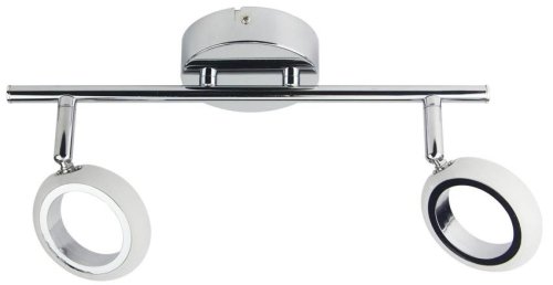 Nástenná lampa Aurelion LED pásik chróm 3000K