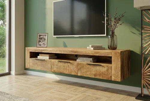 Závesný TV stolík THOR Dekorhome