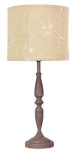 Béžová kancelárska stolová lampa Safari 60W E27