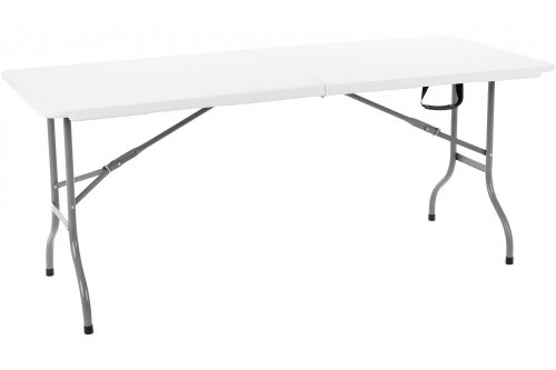 Záhradný cateringový stôl skladací - ROZMER: 180x74,5x73,5 cm