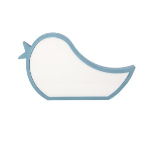 Stolní lampa Bird pro děti LED IQ Kids modrá