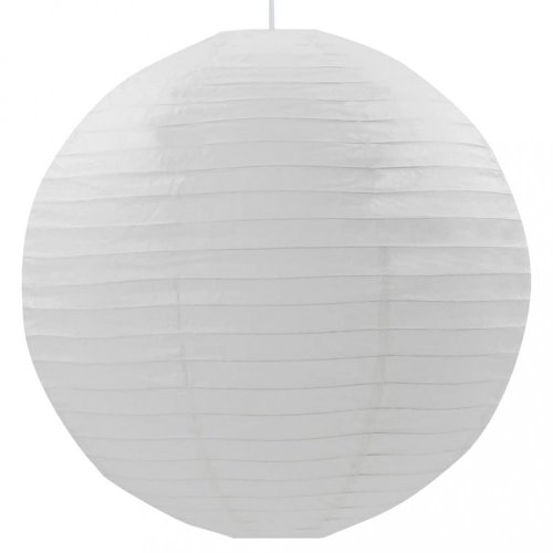 Závěsná lampa bílá Dekorhome - ROZMĚR: 45 cm