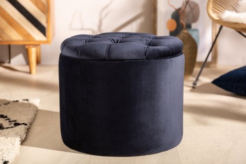 Chesterfield taburet ZETHOS Dekorhome