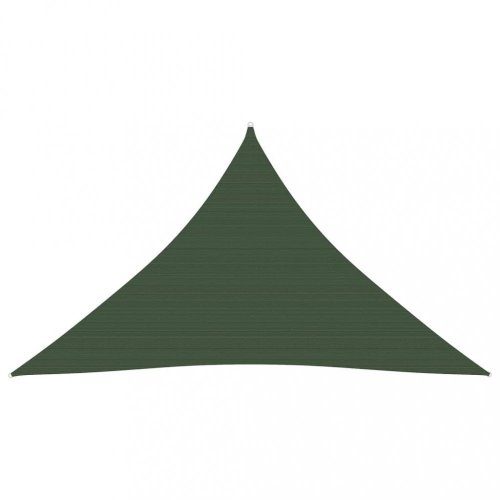 Stínící plachta trojúhelníková HDPE 3 x 3 x 3 m Dekorhome - BAREVNÁ VARIANTA: Hnědá