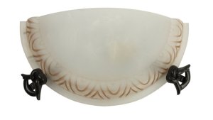 Sklenená nástenná lampa 60W E27 Gio