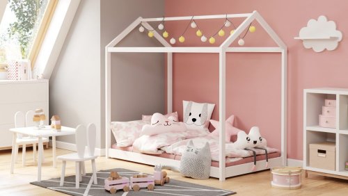 Dětská postel YOGI 80x160 cm - BAREVNÁ VARIANTA: Bílá