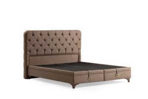 Rám jednolôžkovej postele s čelom Revive 100 x 200 - Brown