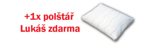 Pěnová sendvičová matrace BEÁTA + 1x polštář Lukáš ZDARMA Dřevočal