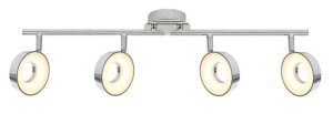 LED nástěnná lampa 4x4W 71cm ISLA CHROM STRIP