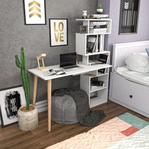 Písací stôl Vina - White