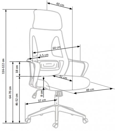 Kancelářská židle VALDEZ