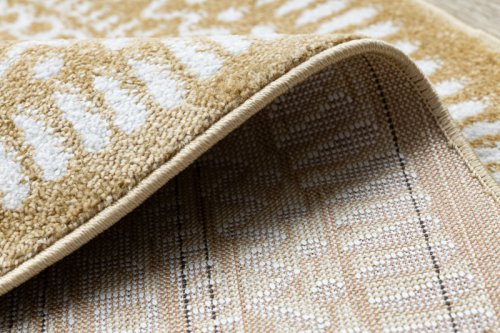 Kusový koberec Napkin gold kruh 100x100 (průměr) kruh