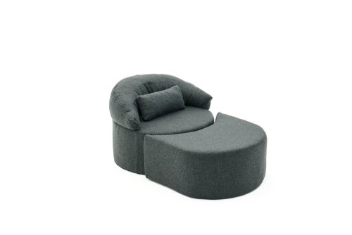 Rozkládací křeslo Pitta - Anthracite